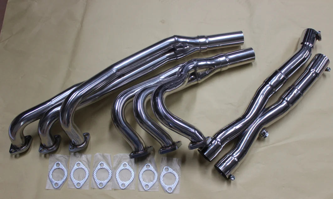 Axisworks Stainless Steel Exhaust Header & Y-Pipe Downpipe – BMW E30 325i / 325e M20 (1984–1991)