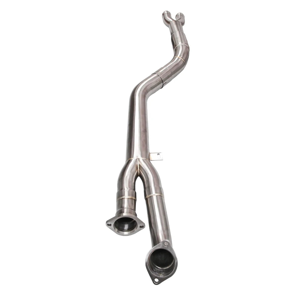 AxisWorks 3.5” Titanium Equal-Length Midpipe for BMW G80/G82 M3/M4 S58 – OPF Delete