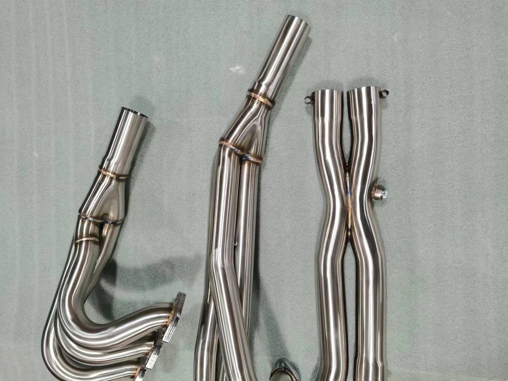 Axisworks Stainless Steel Exhaust Header & Y-Pipe Downpipe – BMW E30 325i / 325e M20 (1984–1991)